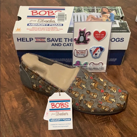 bobs shoes cat print